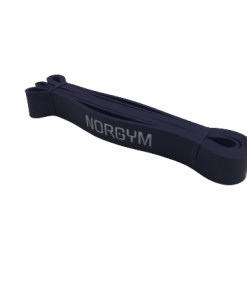 Mørkeblå træningselastik fra Norgym.