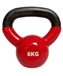 Rød kettlebell på 6 kg