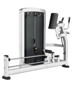 Life Fitness Insignia Glute er en avanceret træningsmaskine med polstrede puder og justerbare indstillinger.