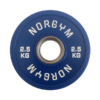 Blå vægtskive på 2,5 kg fra Norgym.