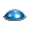 En blå BOSU balance trainer.