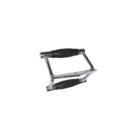 Row håndtag med PU belægning fra NORGYM PRO. Robust metalhåndtag med sorte, skridsikre greb i begge ender.