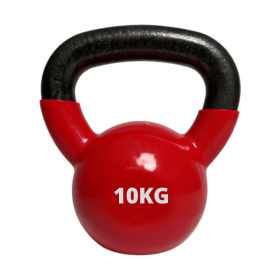 Vinyl Kettlebell 10 kg - Rød| NORGYM PRO