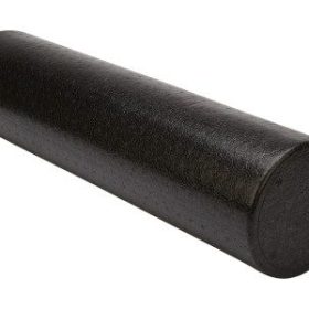 Foam roller str. 15 x 60cm - Sort | NORGYM