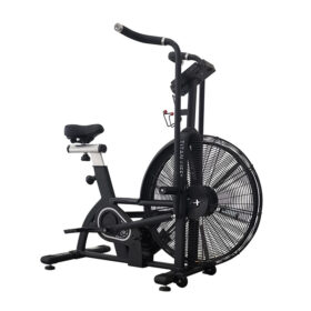 Airbike Titan Life Warm up er en robust motionscykel med stort ventilatorhjul og justerbart sæde og styr.