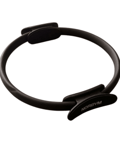 Sort pilatesring med håndtag