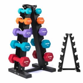 Håndvægtsstativ til 5 sæt lodret | NORGYM