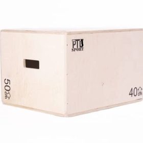 Wood Plyo box 3 in 1 40x50x60cm | NORGYM PRO