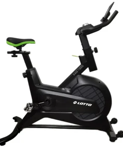 Motionscykel set fra siden.