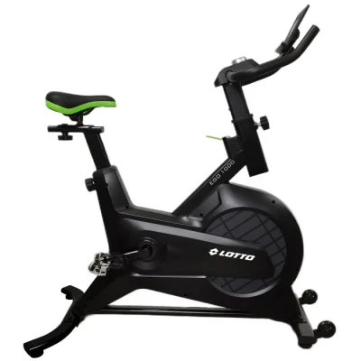 Motionscykel set fra siden.