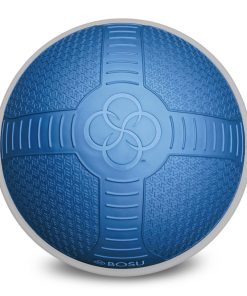 Blå BOSU balancebold set oppefra