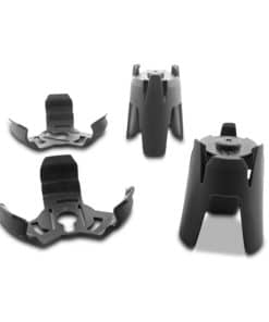 Plastclips og afstandsholdere i sort