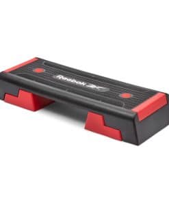 Sort og rød stepbænk fra Reebok.