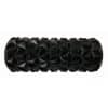 Sort foam roller med geometrisk mønster
