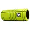 Grøn foam roller med strukturmønster