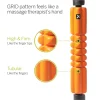 Orange TriggerPoint foam roller med GRID mønster.