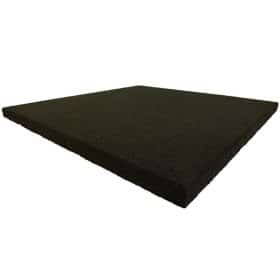 ErgoTile QUAD X 1000x1000x15 mm gummifliser, C1X-sort
