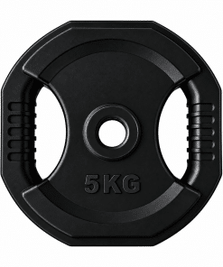 Vægtskive sort 5kg