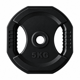 Vægtskive 5kg Ø30mm til pumpset - SORT | NORGYM PRO