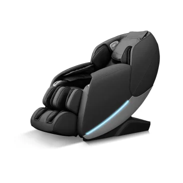 Sort massagestol med moderne design