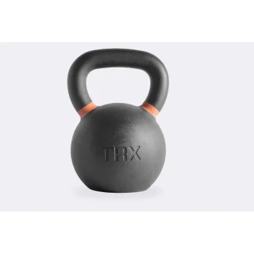 Sort TRX kettlebell på lys baggrund