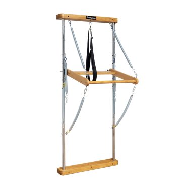 Wall unit Pilates tower apparatur med metalstænger og træramme