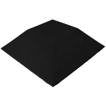 Sort pyramideformet akustisk panel.