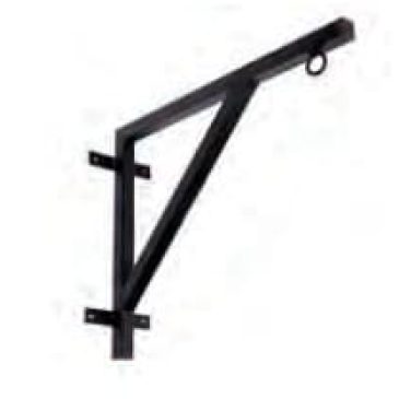 Vægophæng til boksesæk i sort