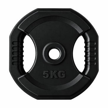 Vægtskive sort 5kg