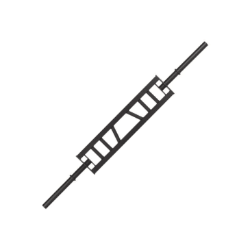 Deadlift bar med specielt design.
